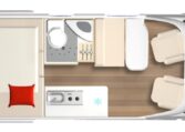 Indeling Burstner Lineo C 590 - Eurotrek Campers